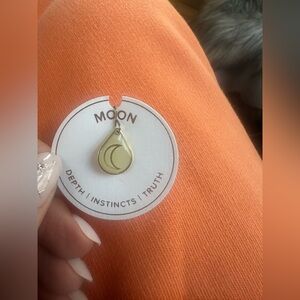 NIB The Alex And Ani Moon Pendant- Depth Instincts Truth